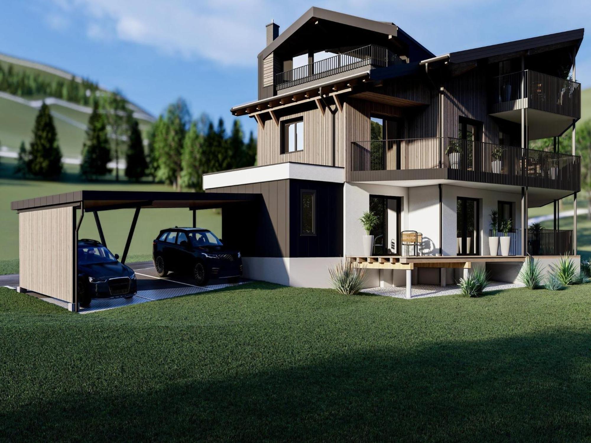 Bergzeit Flat Saalbach Directly On The Ski Piste Exteriör bild